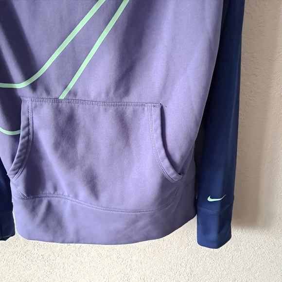 Nike Purple and Blue Hoodie - Picture 3 of 6